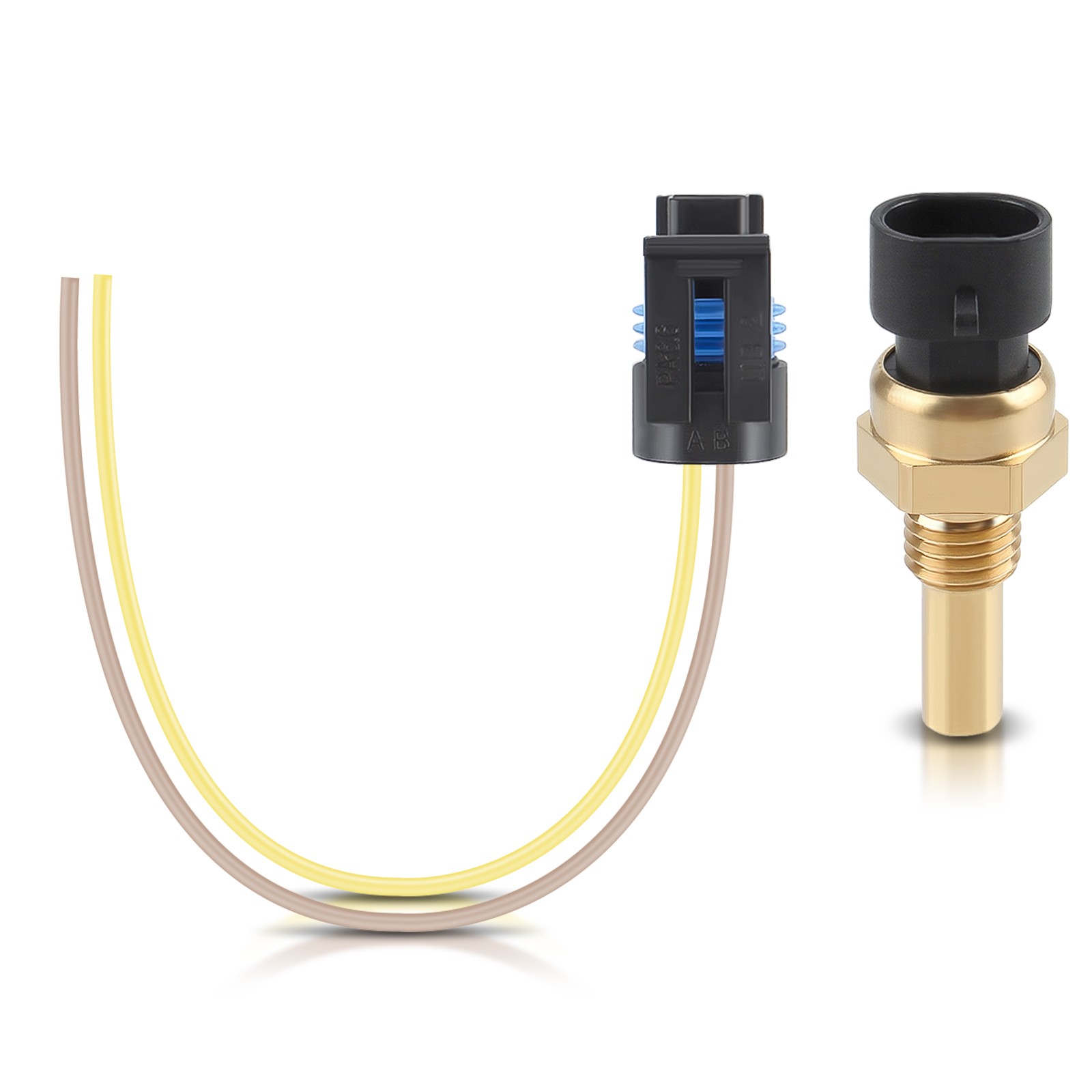 Coolant Water Temp Temperature Sensor For Chevrolet Buick Cadillac Isuzu W/ Plug