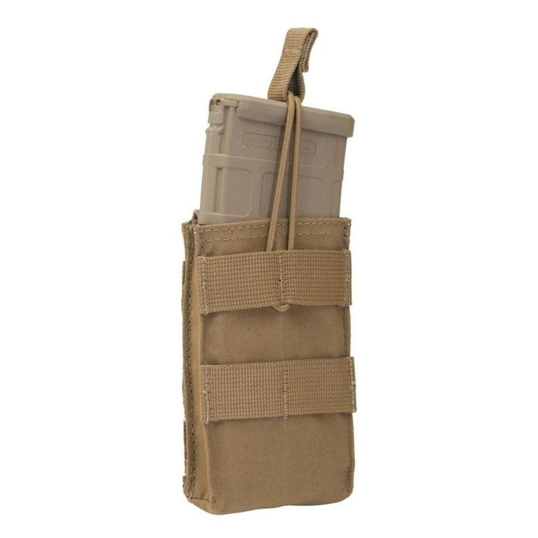 NEW T3 Gear Single Shingle 5.56 Magazine MOLLE Pouch - Coyote Brown