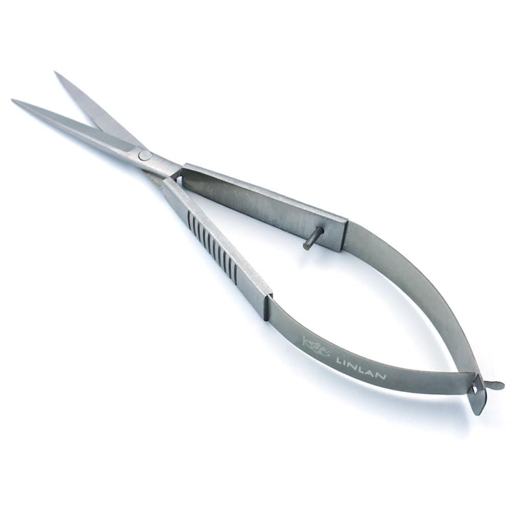 Aquatic Plant Spring Scissors for Precise Trimming, Stainless Steel with Top ...