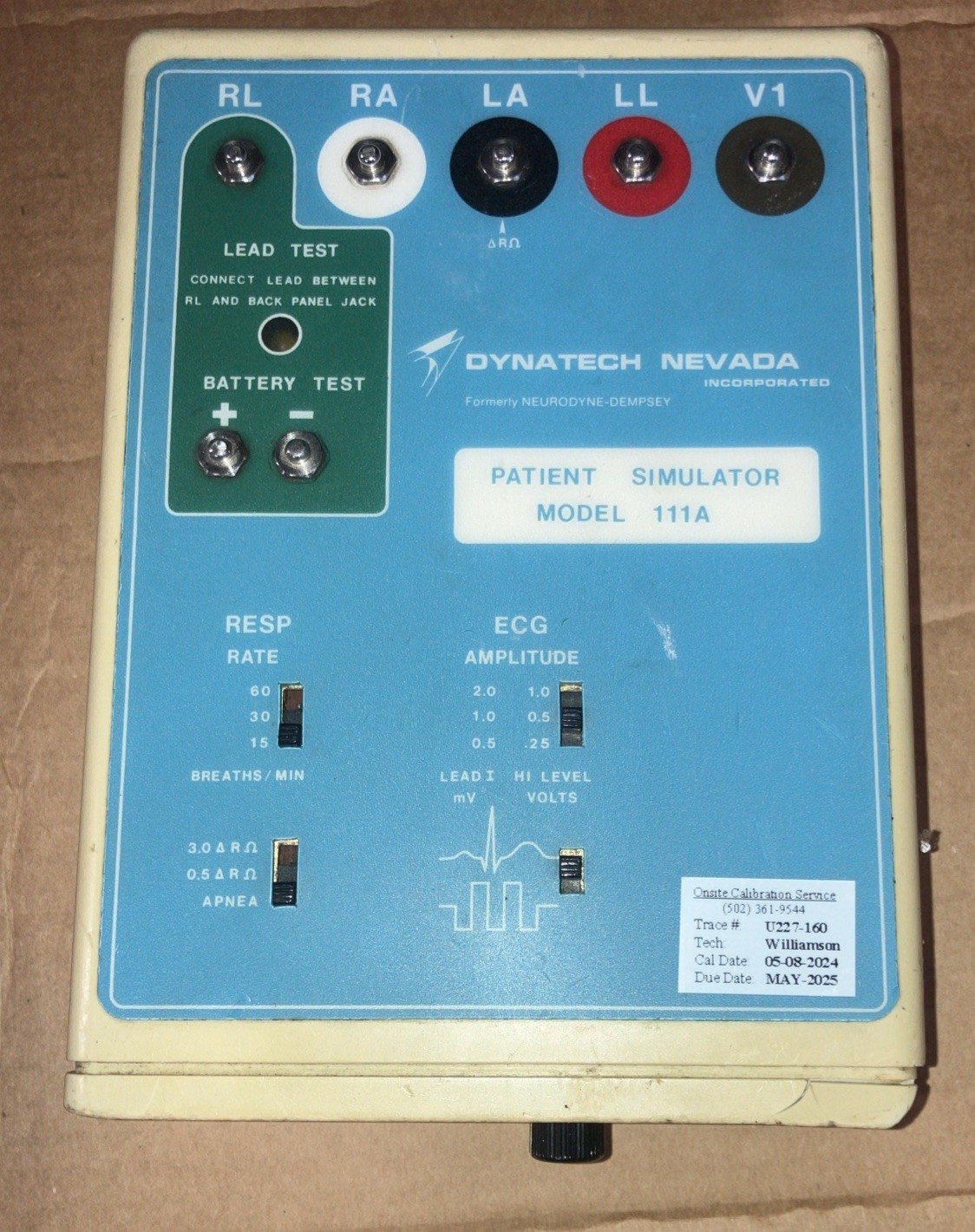 Dynatech Nevada 111A UNTESTED (NO PSU/CABLES)