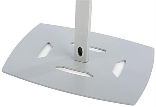 Tablet Stand with Adjustable Height, Silver