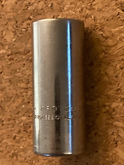 Proto 5/8" 6 Point Deep Chrome Socket 3/8" Drive 5020-H USA