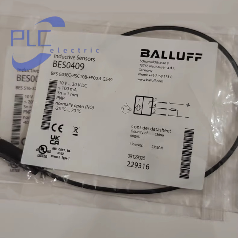 BALLUFF BES0409 BES G03EC-PSC10B-EP00,3-GS49 sensor brand new free shipping