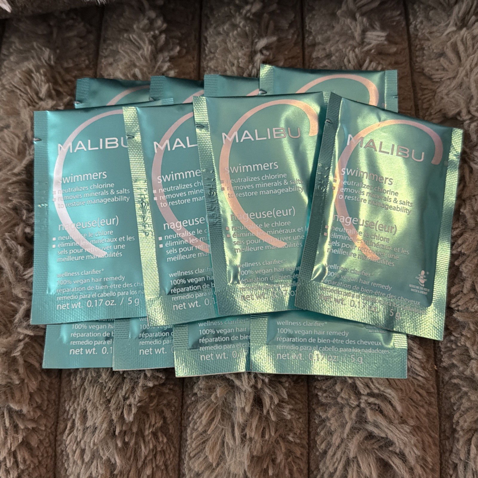 Malibu C Wellness Hair Remedy -  0.17 oz - 12 Packets - Swimmers