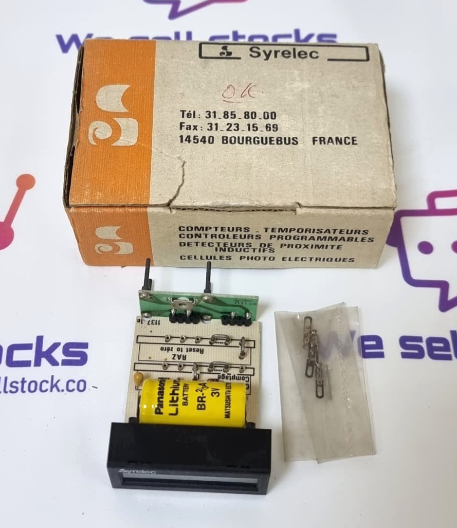 Syrelec 6108.H2 Digital LCD Hour Counter Module