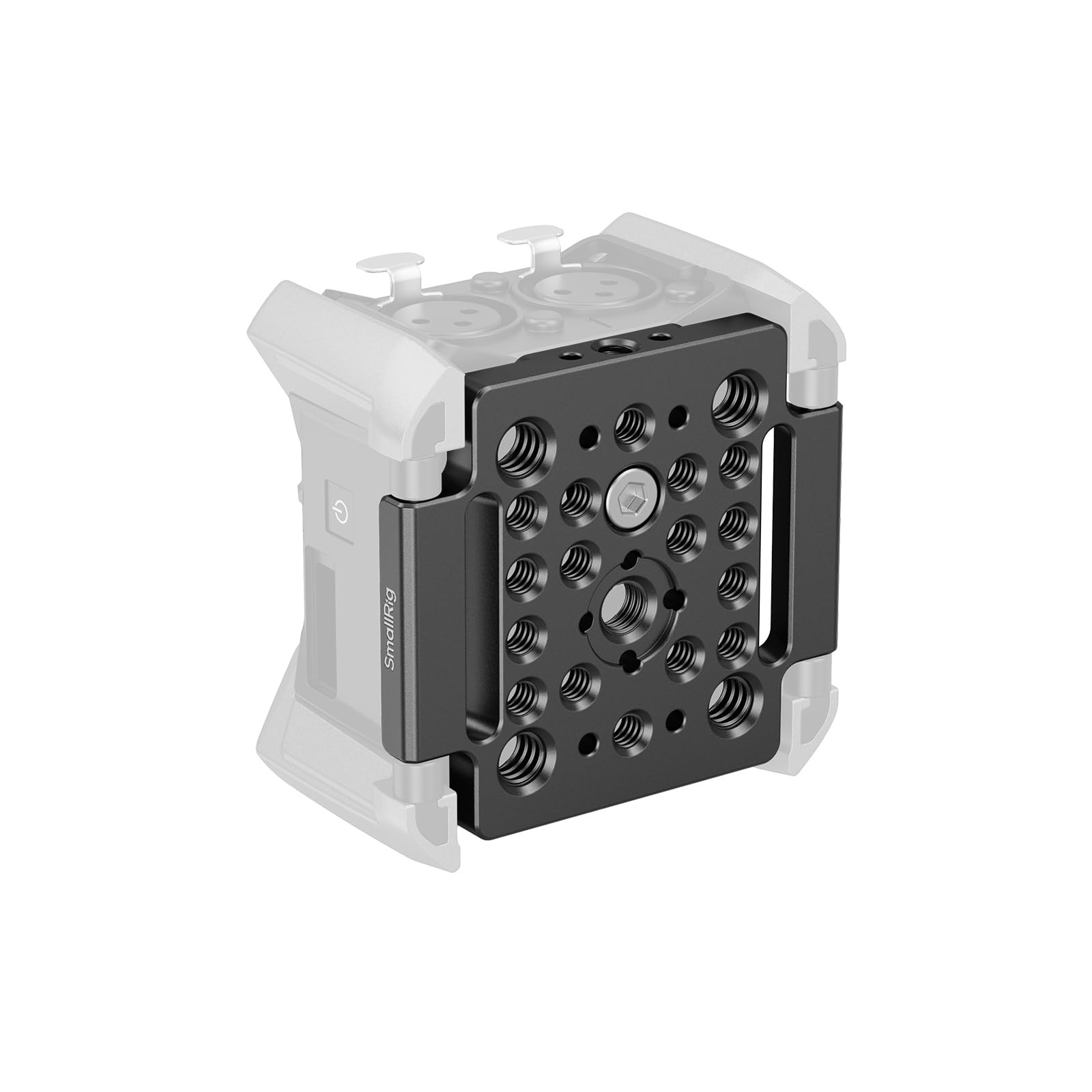 SMALLRIG Mounting Plate for Zoom F3 Recorde with 1/4"-20 Threaded silver