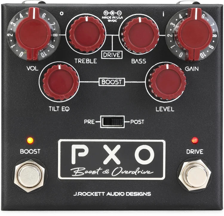 J. Rockett Audio Designs PXO Phil X Signature Overdrive Pedal