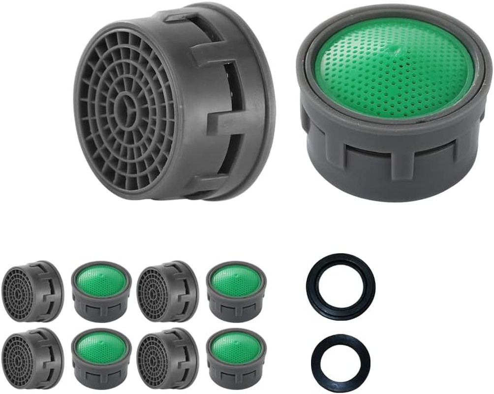 JQK Faucet Areator, 4.75 GPM Insert Aerators 10 Pack Replacement Parts Only Work
