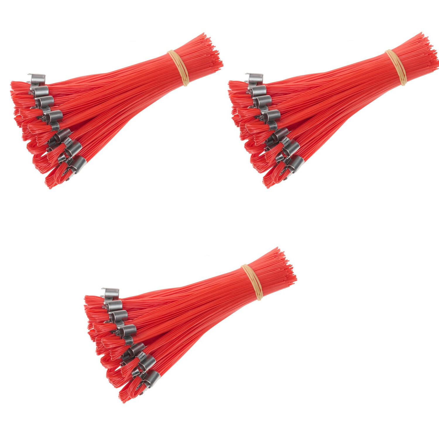 Smi-Carr Stake Chasers Orange 6 Inch Marking Whiskers (500-Count )