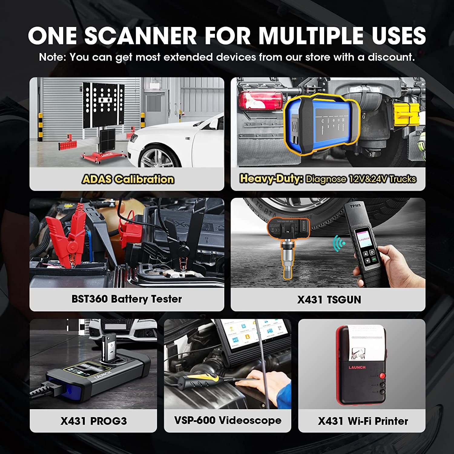 LAUNCH X431 V+ Elite Bidirectional Scanner Tool Car Diagnostic Scanner Coding