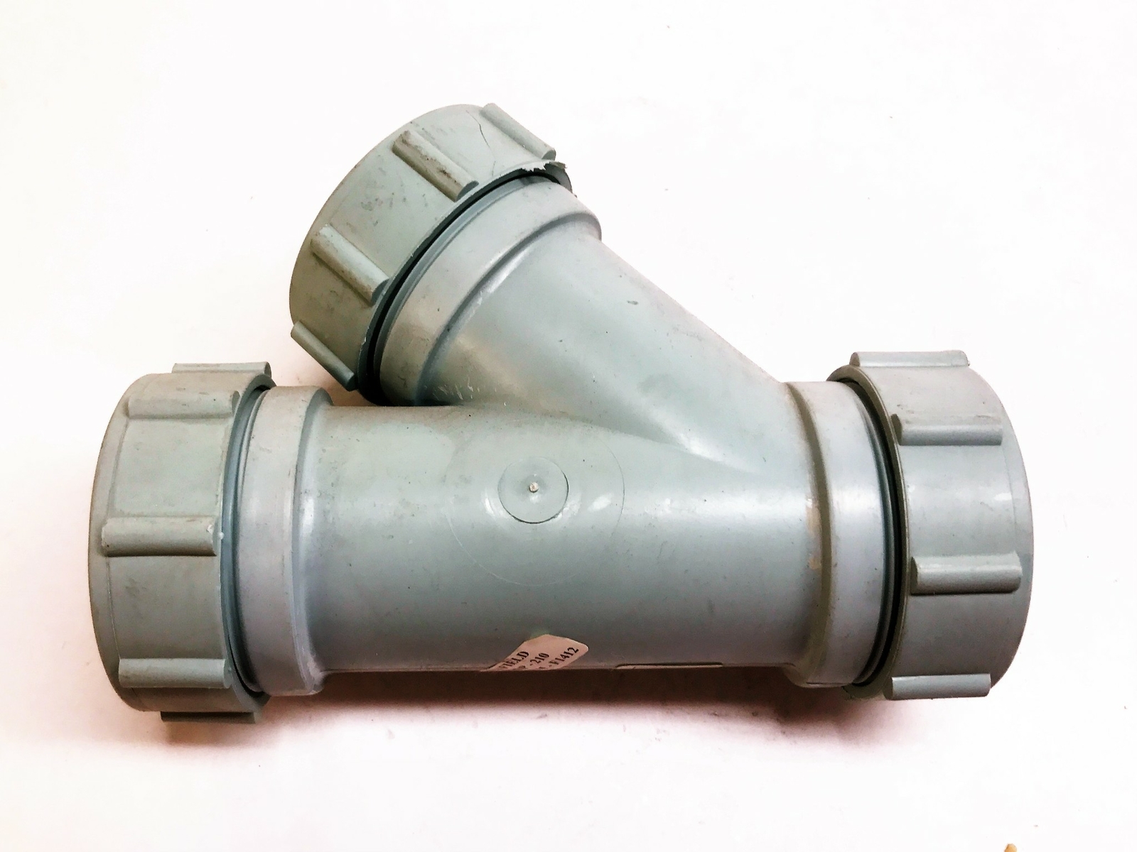 Enfield Labline 1-1/2" Plastic Cleanout Tee Coupling W371 NOS