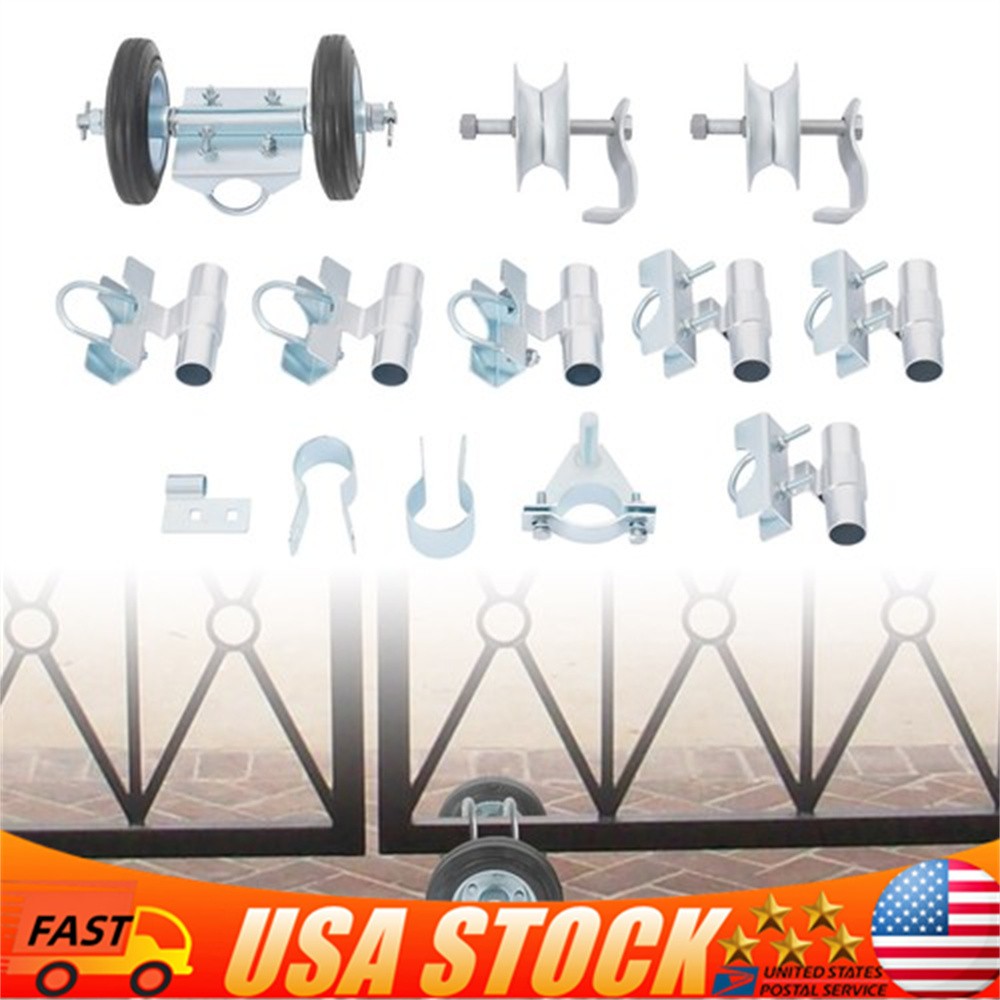 Heavy Duty Sliding Gate Kit Rolling Gate Hardware Kit For Smooth Quiet Sliding