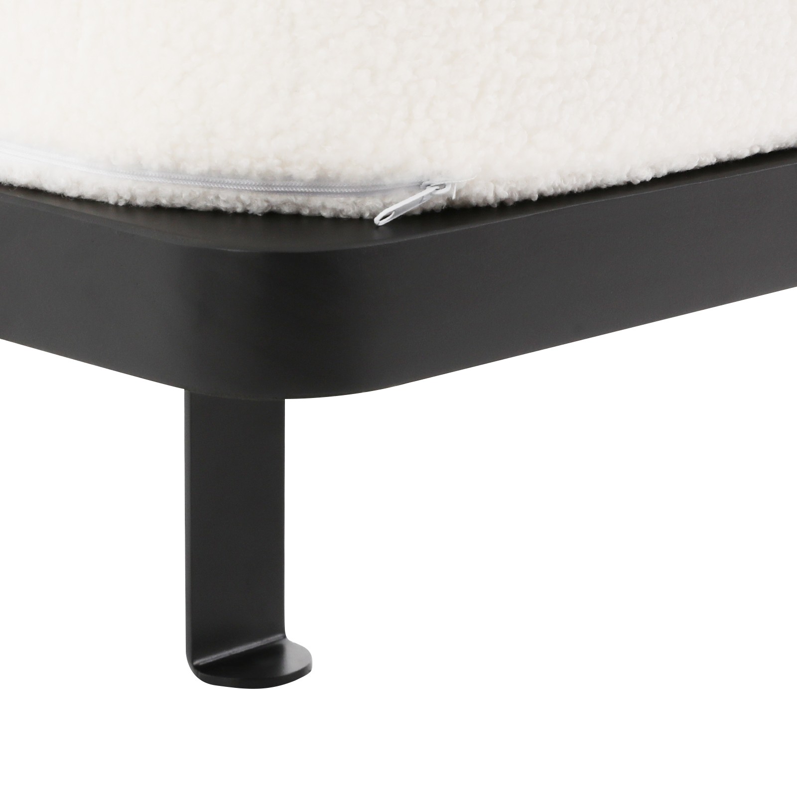 Modern Bedroom Bedside Bench Flannelette Shoe Changing Bench Fitting Room Bench