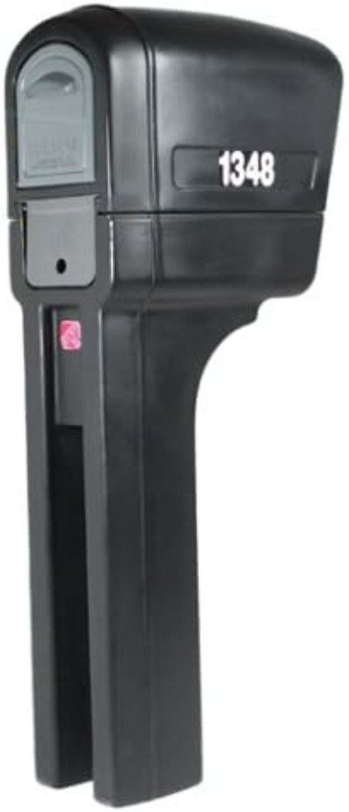 Stylish Black MailMaster Plus Mailbox Set