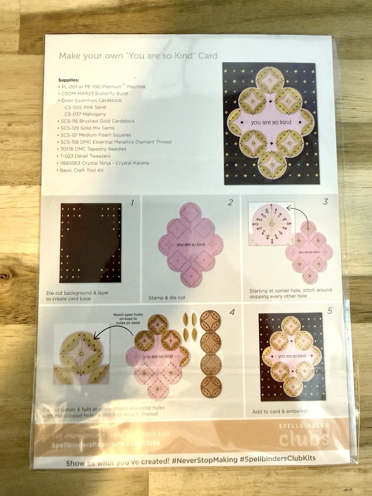 Spellbinders - Nested Layered Stitched Petals - DOMST-MAR23
