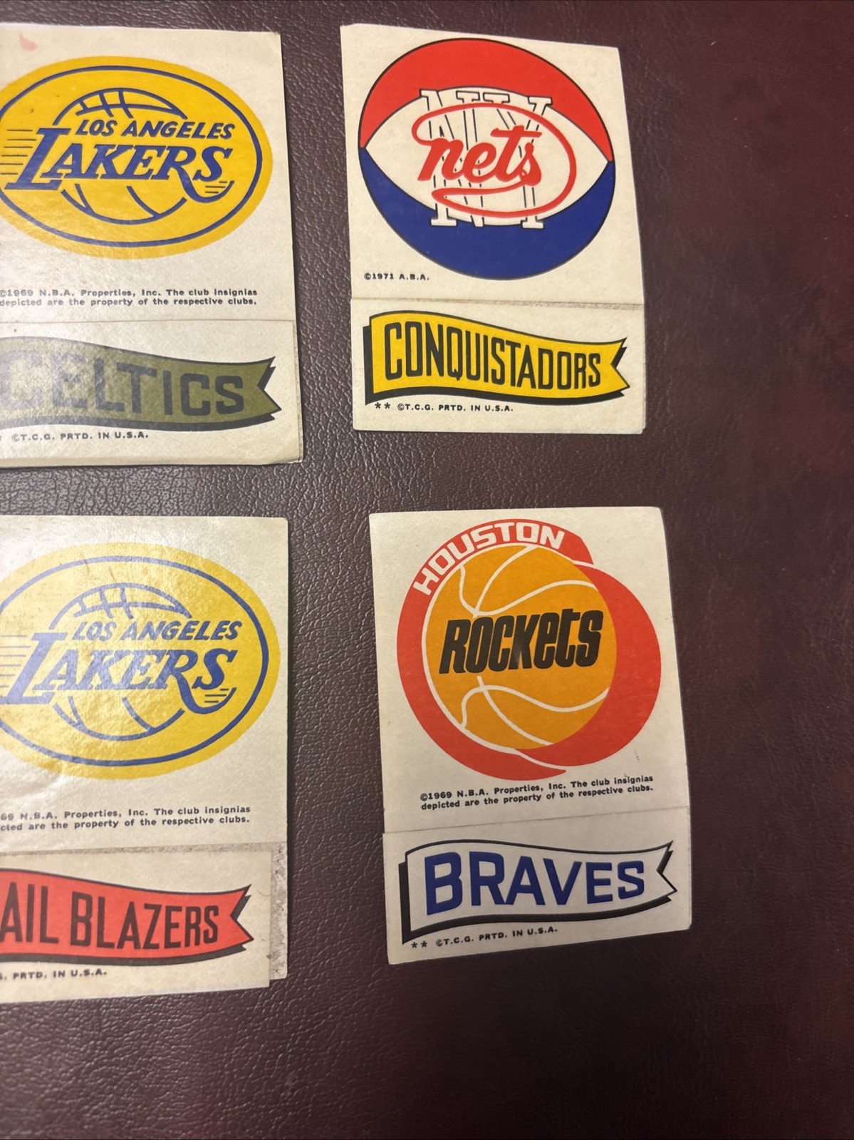 NBA Vintage Stickers (6)