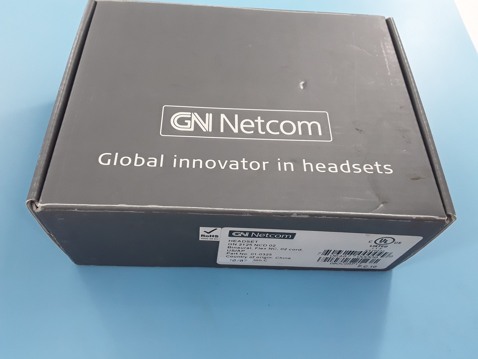 GN Netcom Biaural Headset , GN 2125 NCD 02