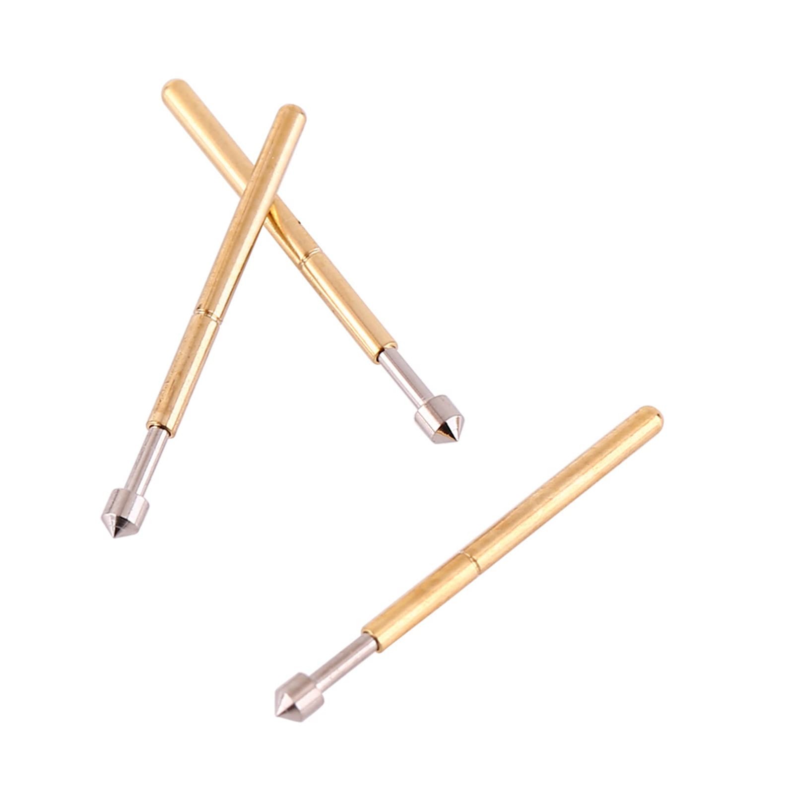 100 PCS Spring Test Probe P75E2 High Accuracy Round Pogo Pin PCB Contact