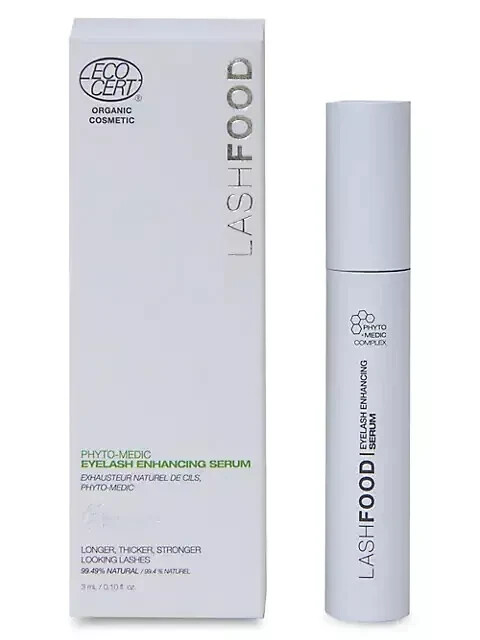 LashFood Phyto-Medic Eyelash Enhancer Serum 3 ml Longer Thicker Stronger Vegan
