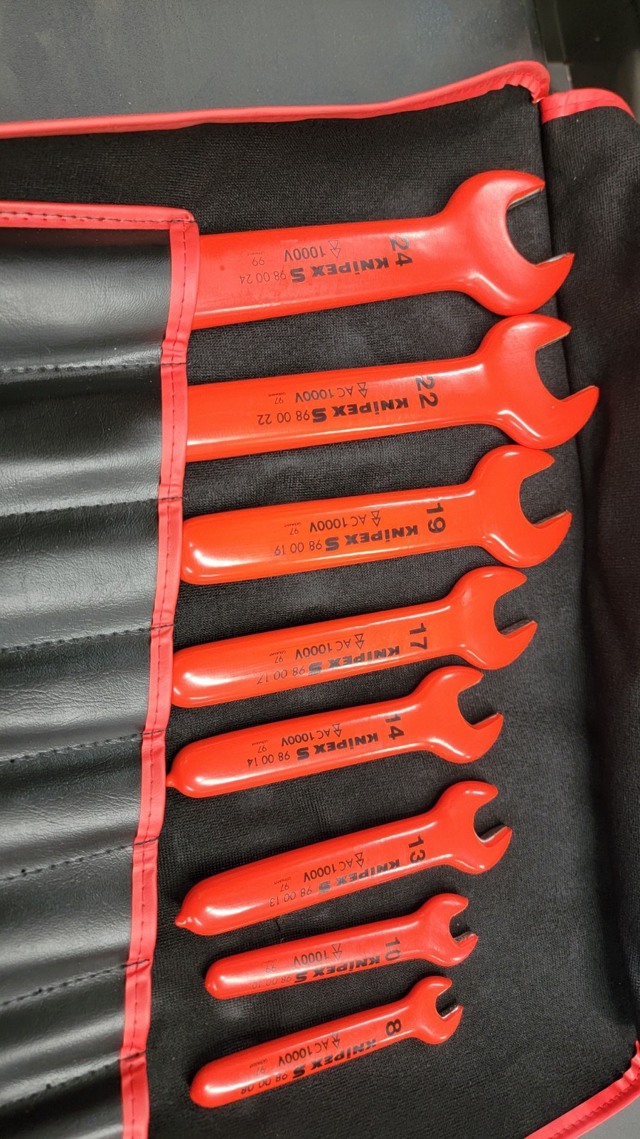 Knipex 989913S5 Metric wrench set
