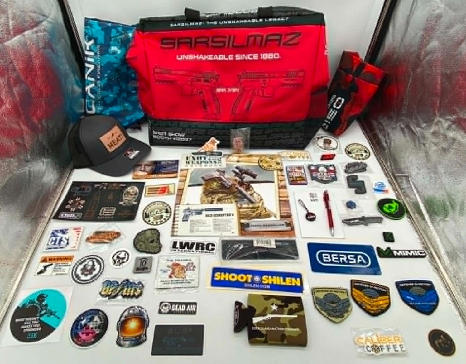 SHOT/NRA Show 2026 Gear Bundle, Hat/Totes/Stickers/Patches/Calendar/MORE, NEW!