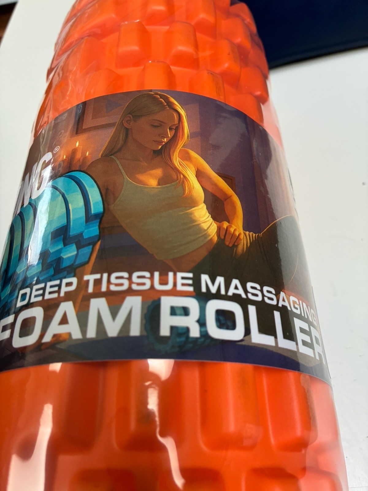 321 Strong Foam Fitness Roller for Deep Tissue Massage  Muscle Trigger Point NEW