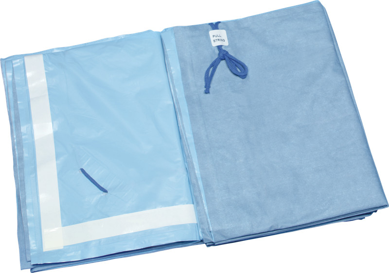 *1-Piece* DeRoyal Satchel Fluid Control Floor Drape Sheets 59-0803NS
