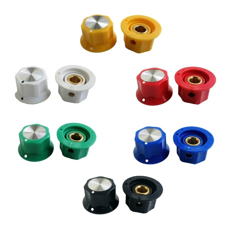 Electric Guitar Effect Control Knob 25x14.5mm Guitar Effect Footswitch Topper