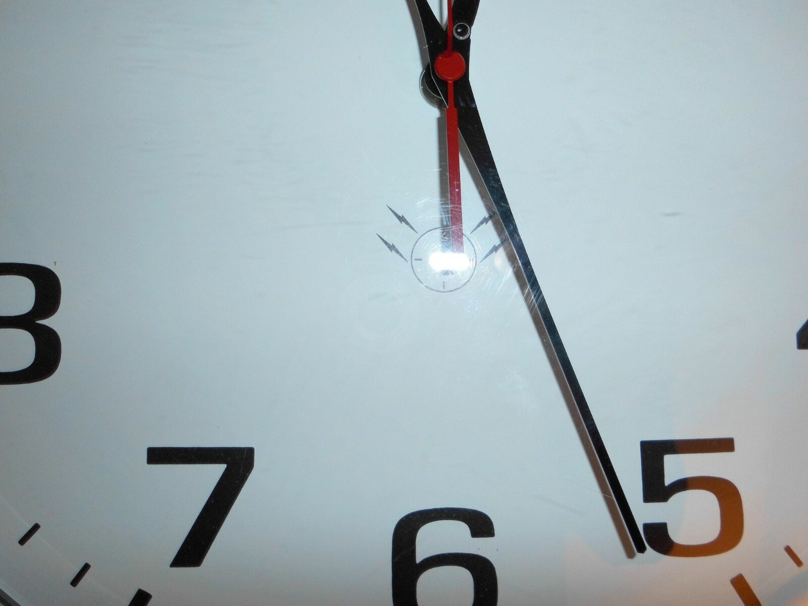 MIDWEST TIME CONTROL WIRELESS WALL CLOCK ORIGINAL FREQUENCY 12" SIZE BATTERY POW