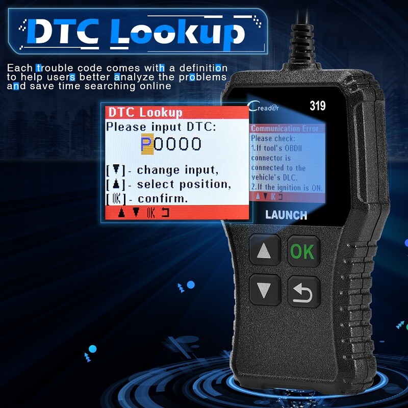 For Mercedes Benz OBD2 Scanner OBD Code Reader Car Diagnostic Tool Emission Test