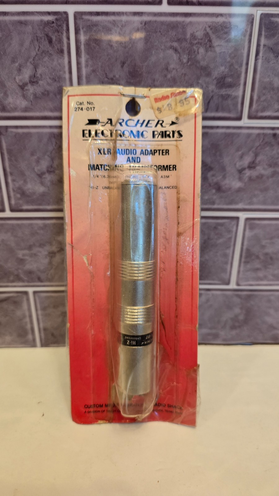 XLR Audio Adapter & Matching Transformer Archer Electronic Parts