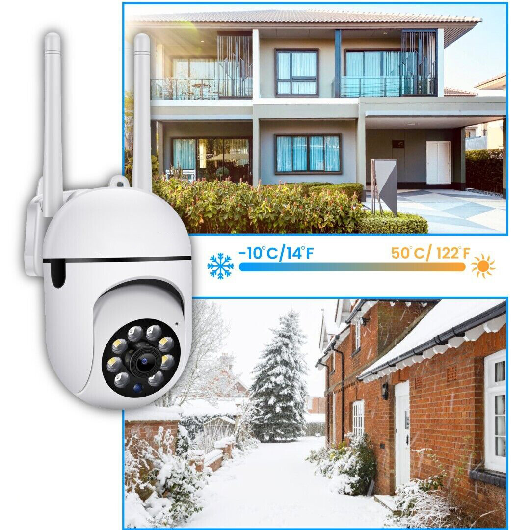 4-Pack Wireless 5G WiFi Security Camera System Smart Outdoor Night Vision 1080P