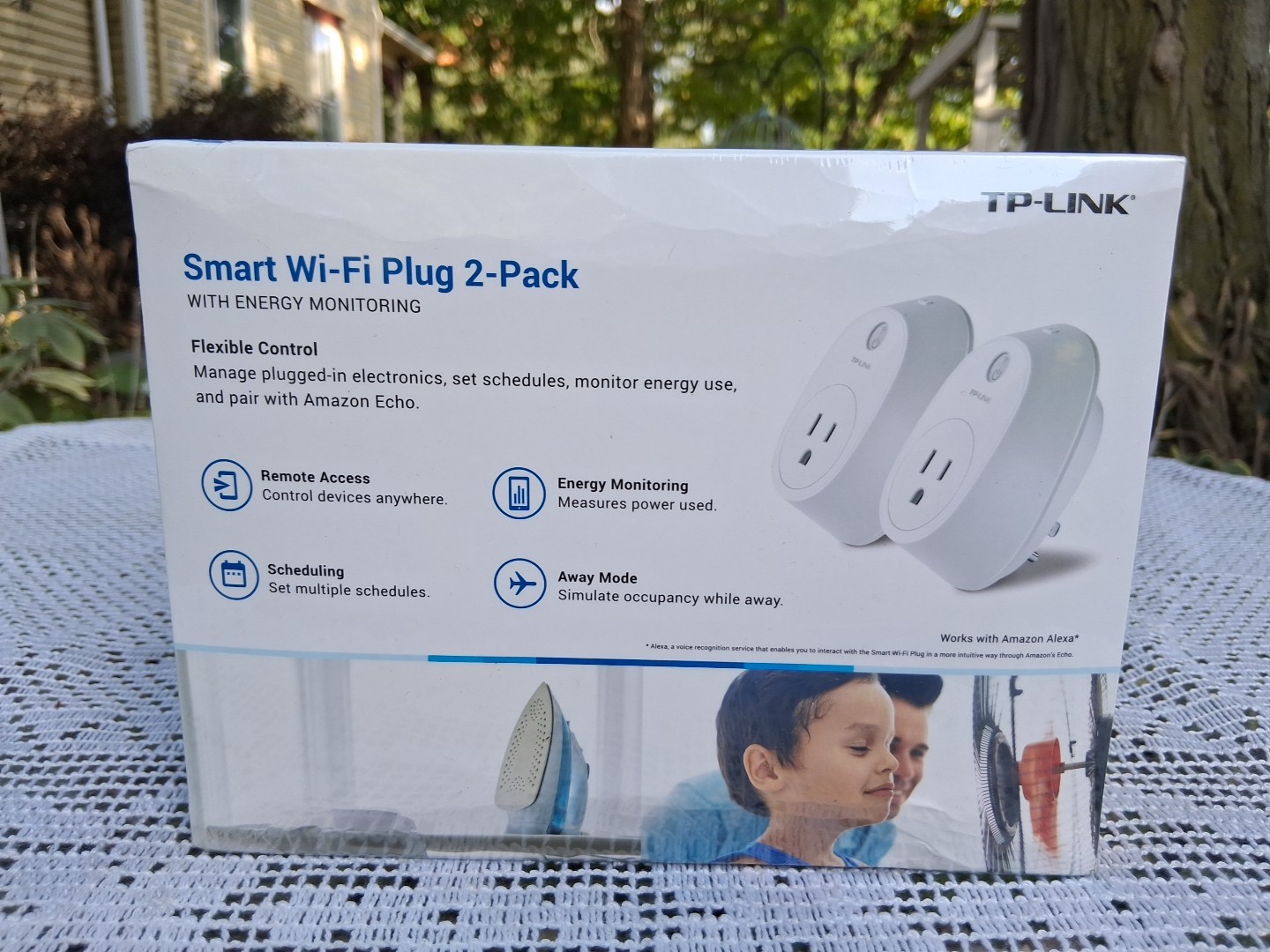 New-TP-Link Smart Wi-Fi Plug Mpdel HS110 2 Pack
