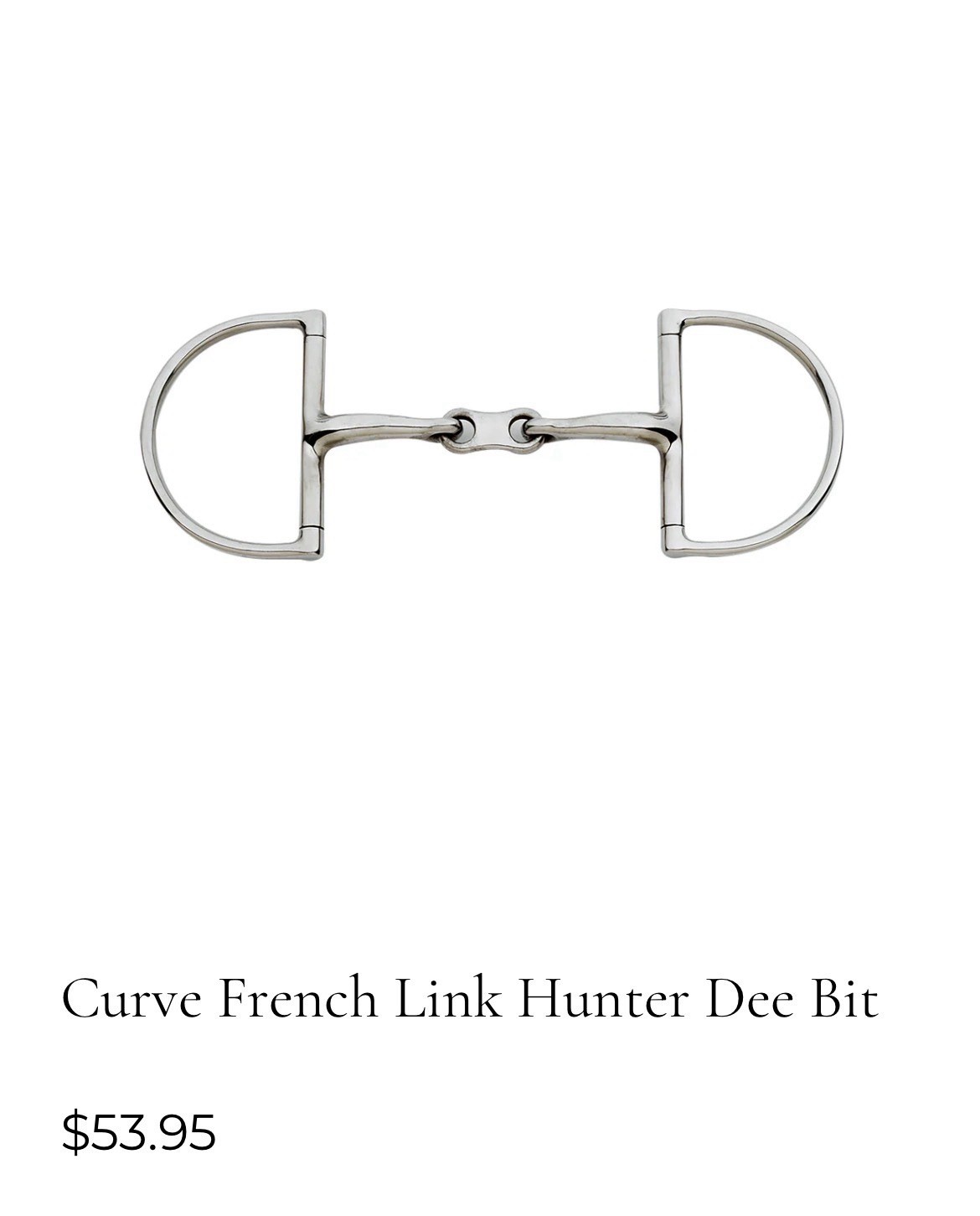 Ovation Curve French Link Hunter Dee Bit 5”