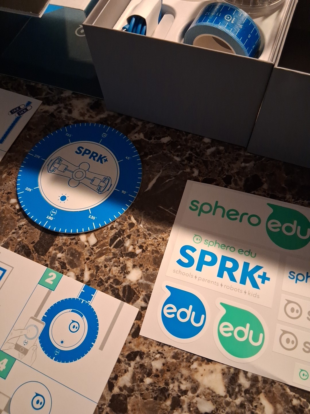 2-Sphero edu SPRK+ Programmable Robot Ball K001-ROW Learn Coding & Programming