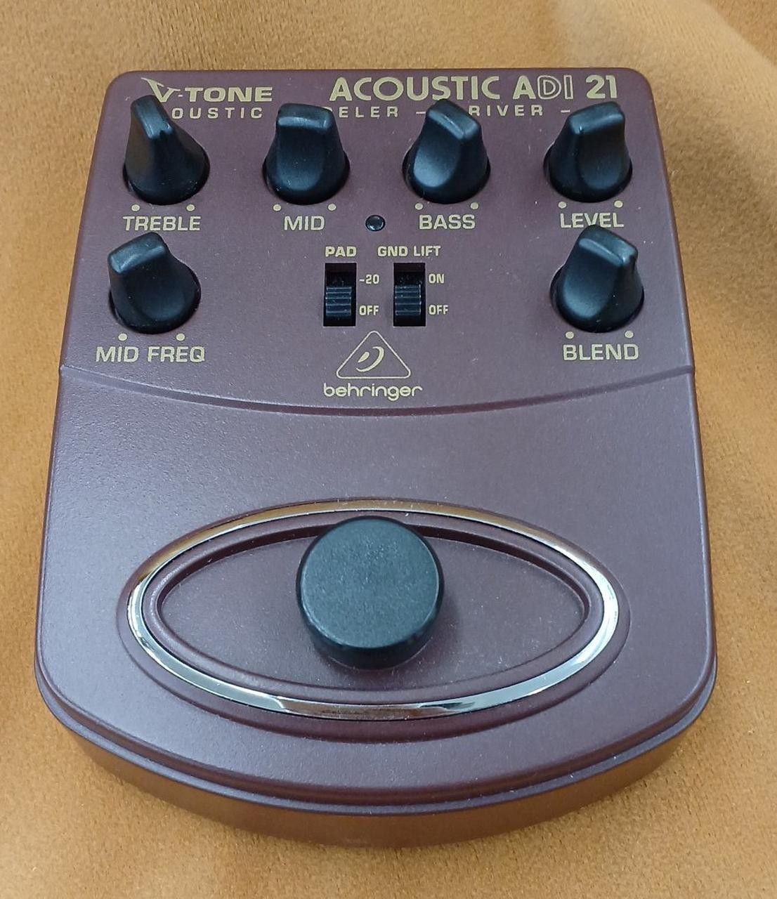 Behringer ADI21 Preamp Used Guitar/Studio Equipment with Box & Manual