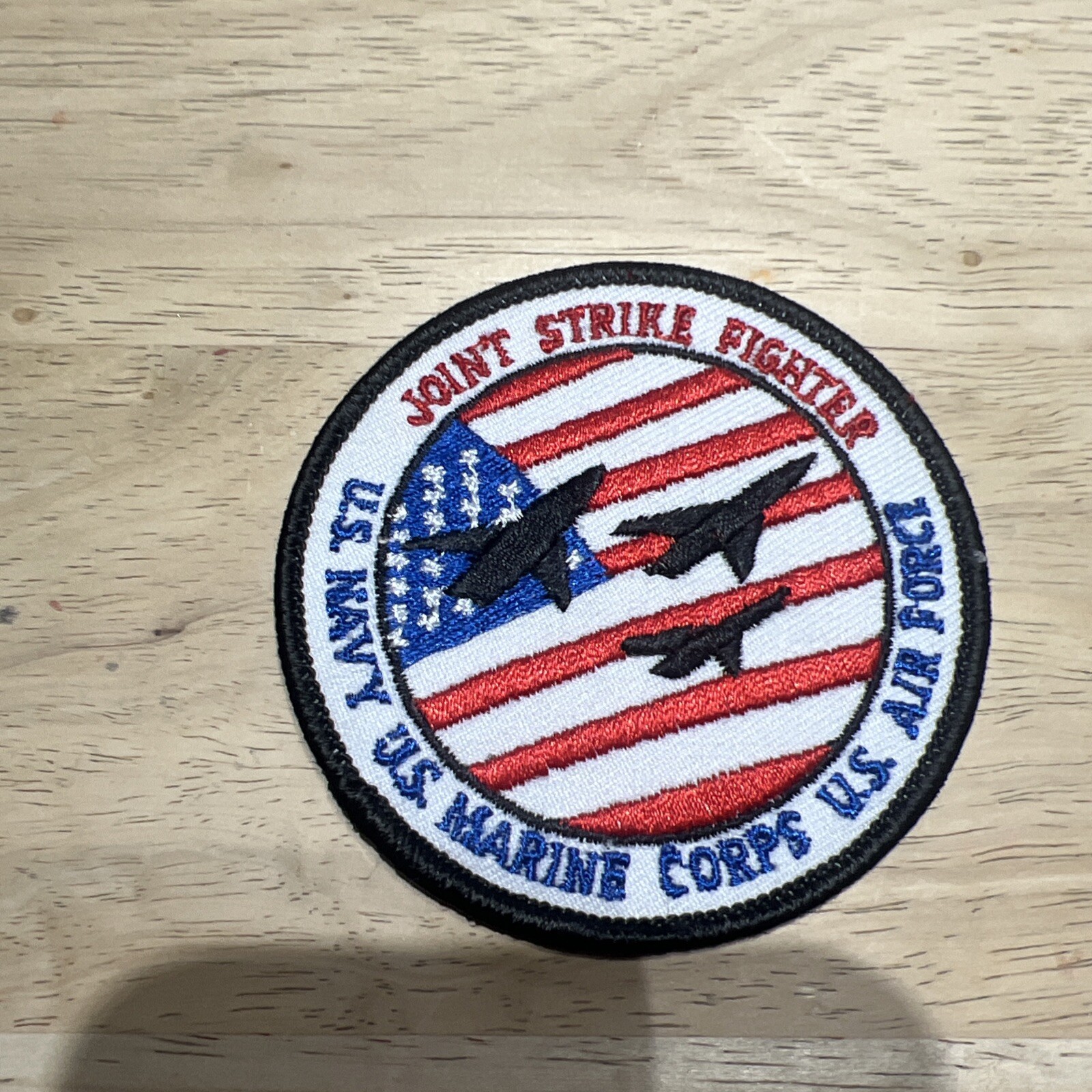 Vintage joint strike fighter US Navy US Marine Corps US Air Force patch