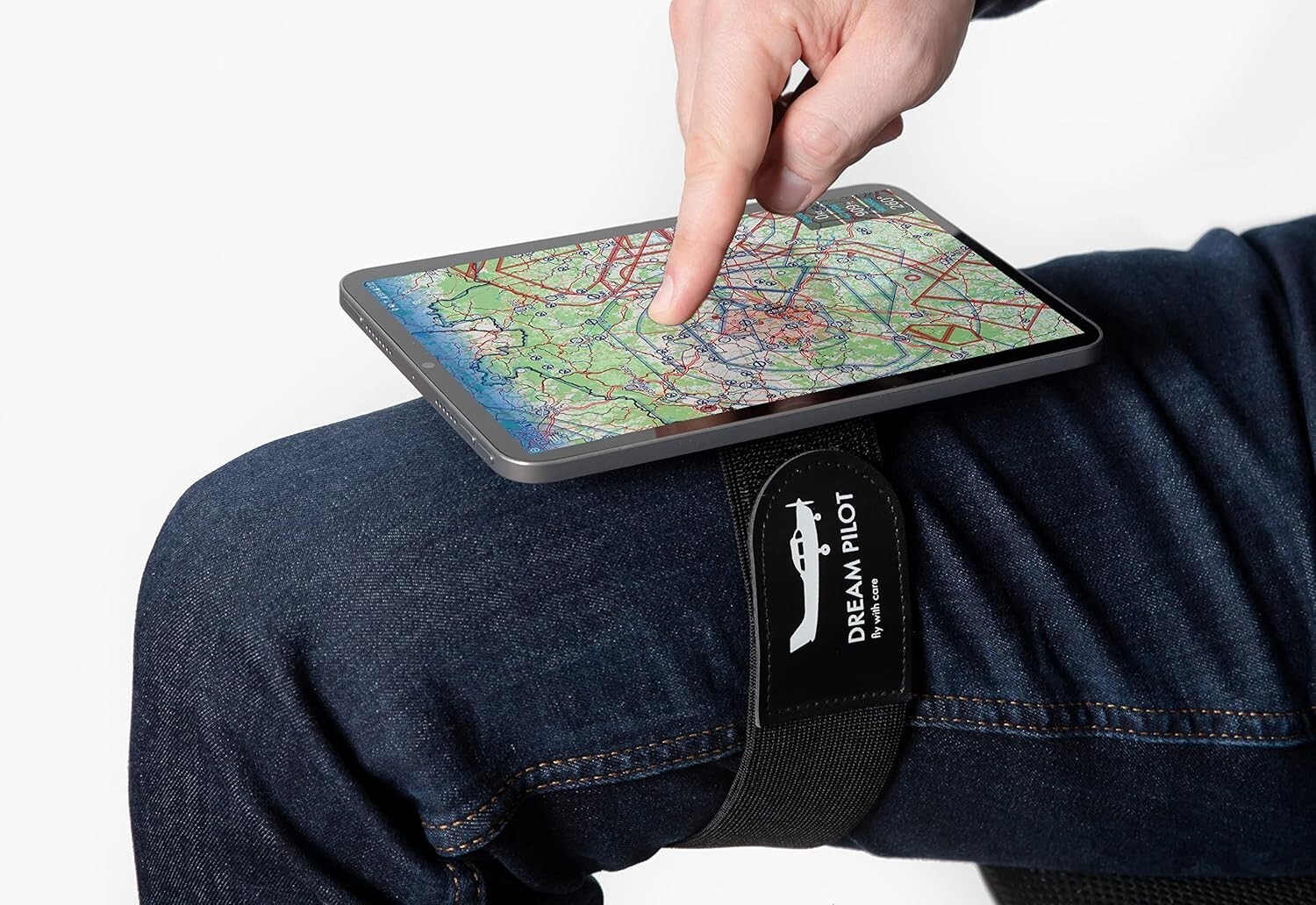 Dream Pilot Kneeboard for iPad, iPad mini, iPhone, Any Android Smartphone