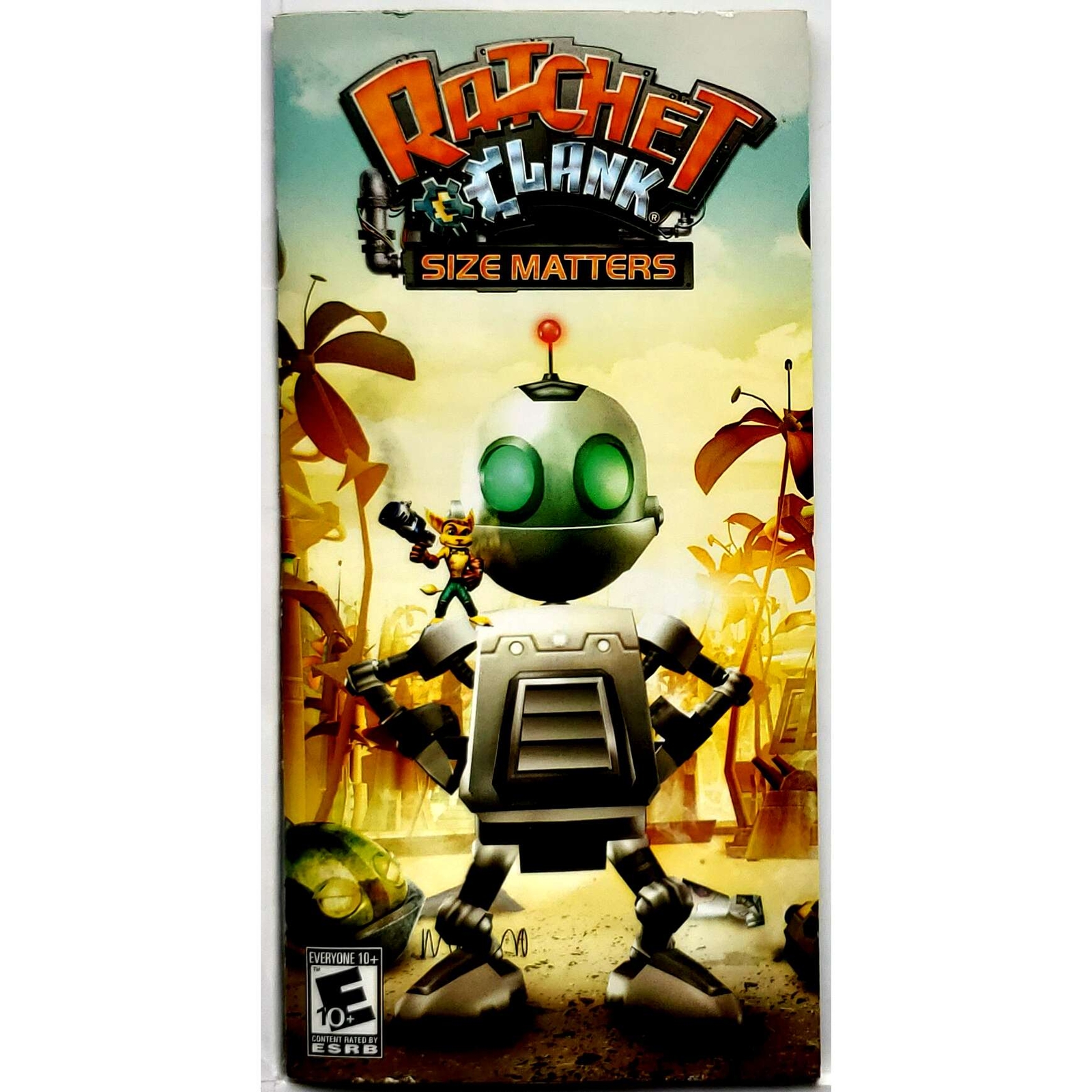 (Manual Only) Ratchet and Clank Size Matters Sony Playstation Portable Original