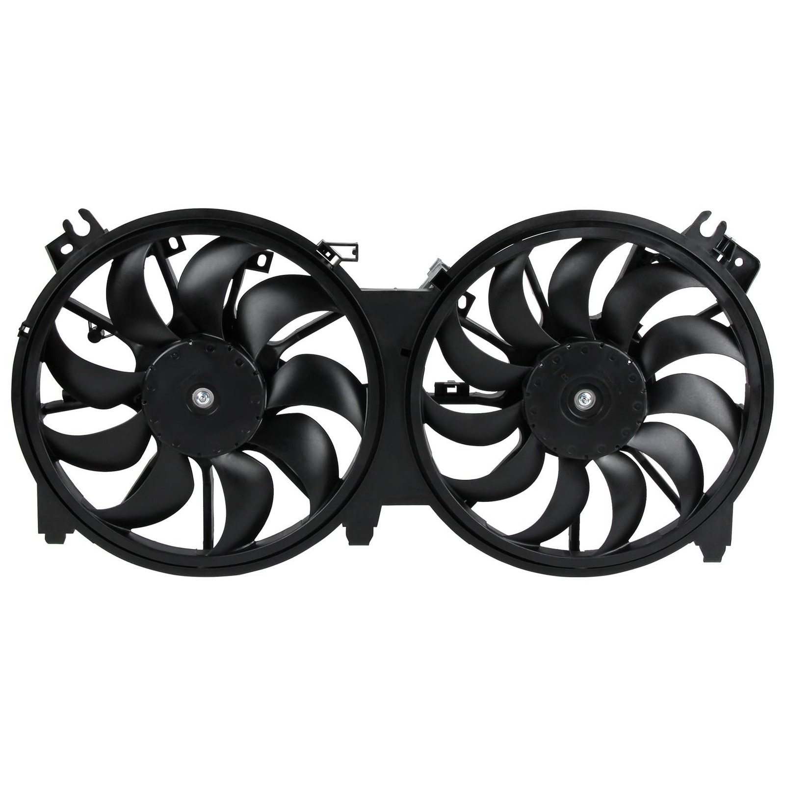 Dual Radiator Fan Assembly,Electric Fan for Car to Engine Cooling,fit N-issan...