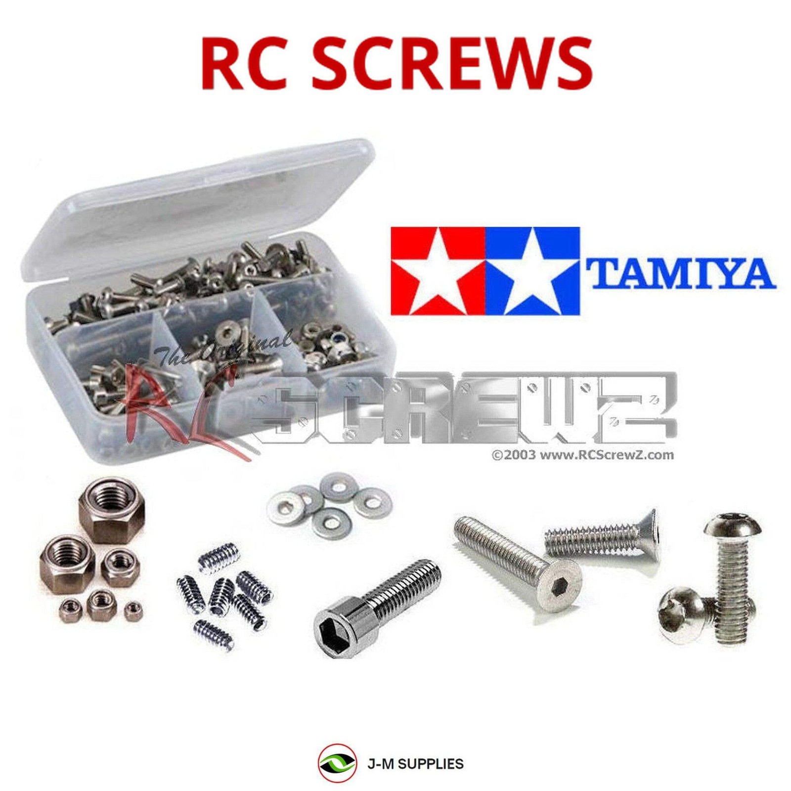 RCScrewZ Stainless Screw Kit tam113 for Tamiya TA05 MS | SET
