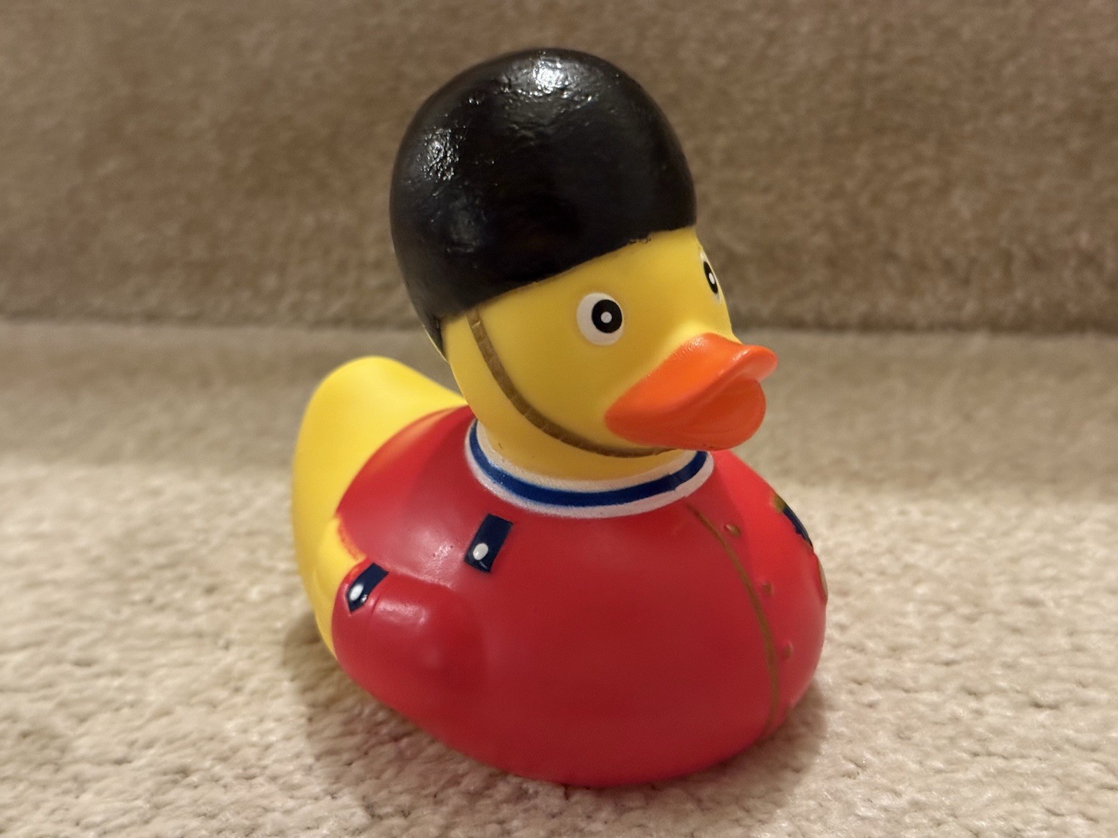 British Royal Guardsman Rubber Vinyl Duck  by Yarto