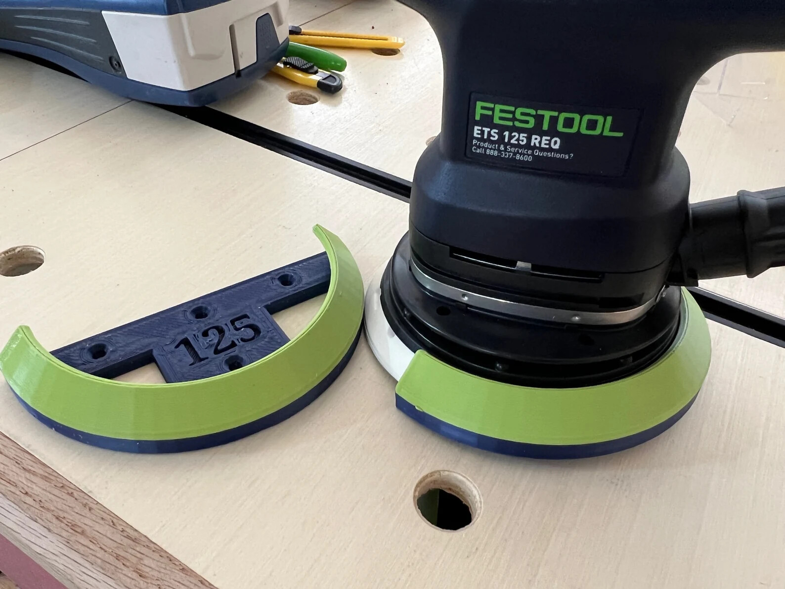 Festool Rotex/ETS/ETS EC 125mm Sander Mount/Holder