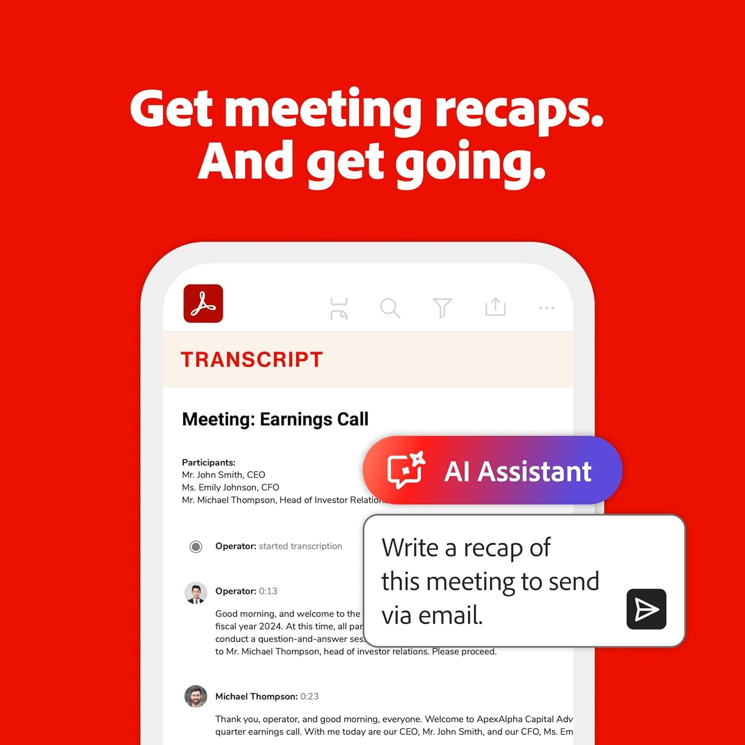 Adobe Acrobat AI Assistant