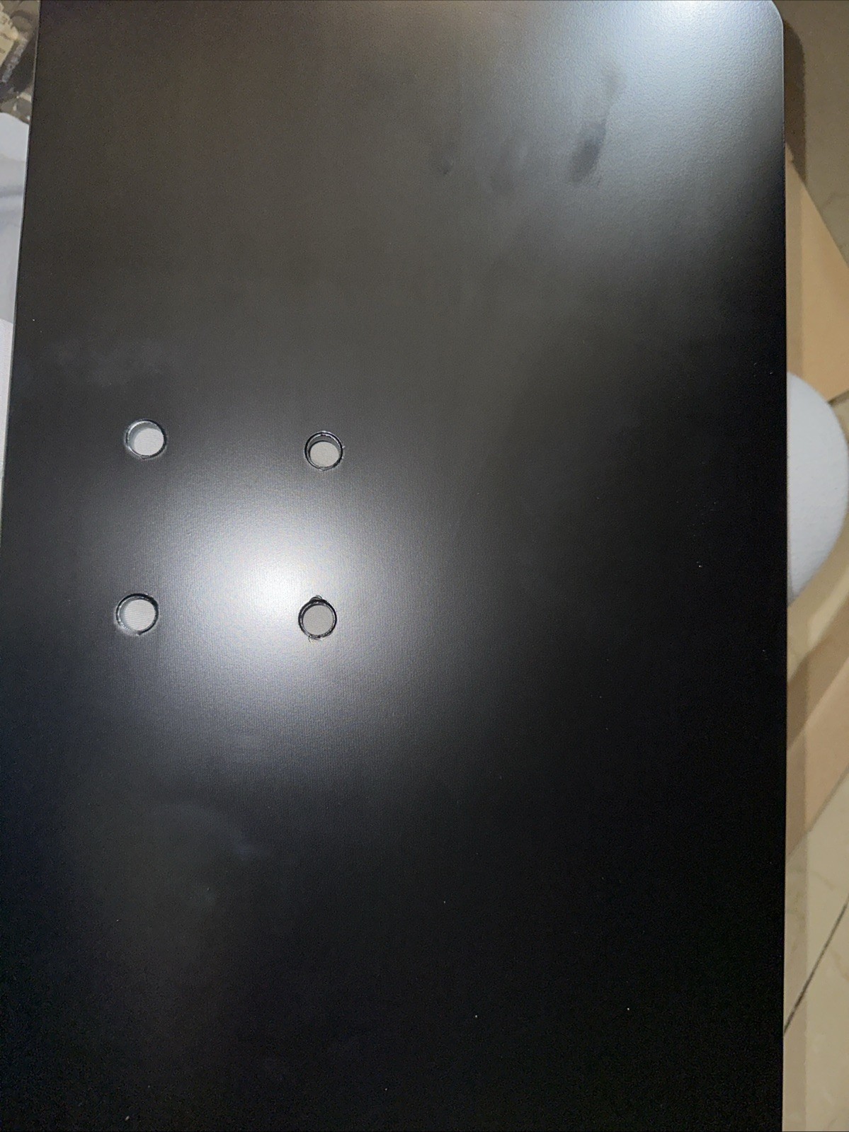 VIVO Dual Monitor Mount w/ Glass Base Stand for 2 Computer Screens up to 30"