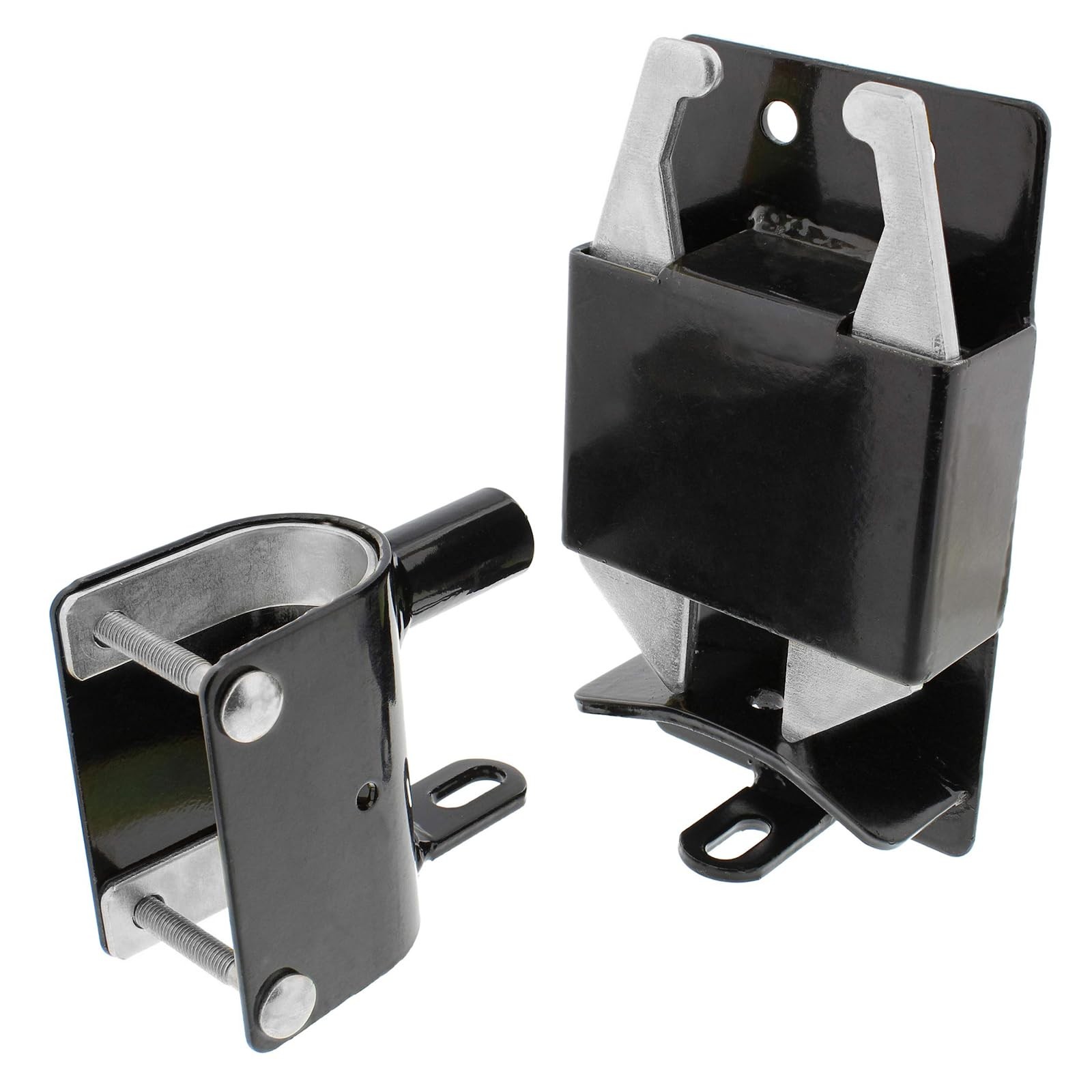 Evylnorrs 2-Way Lockable Gate Latch, Heavy Duty Automatic Slam Latch for 1.62"