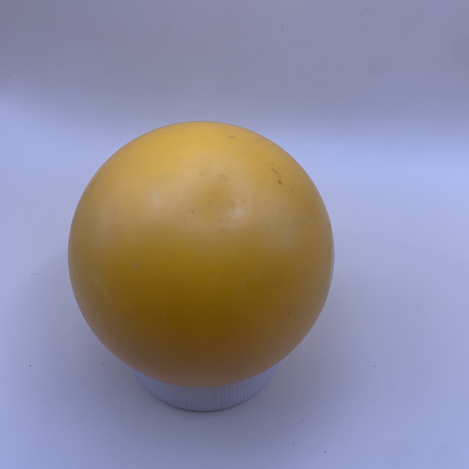 Vintage Replacement Pool Ball Billiards Yellow Solid #1 Ball 2 1/4" Diameter