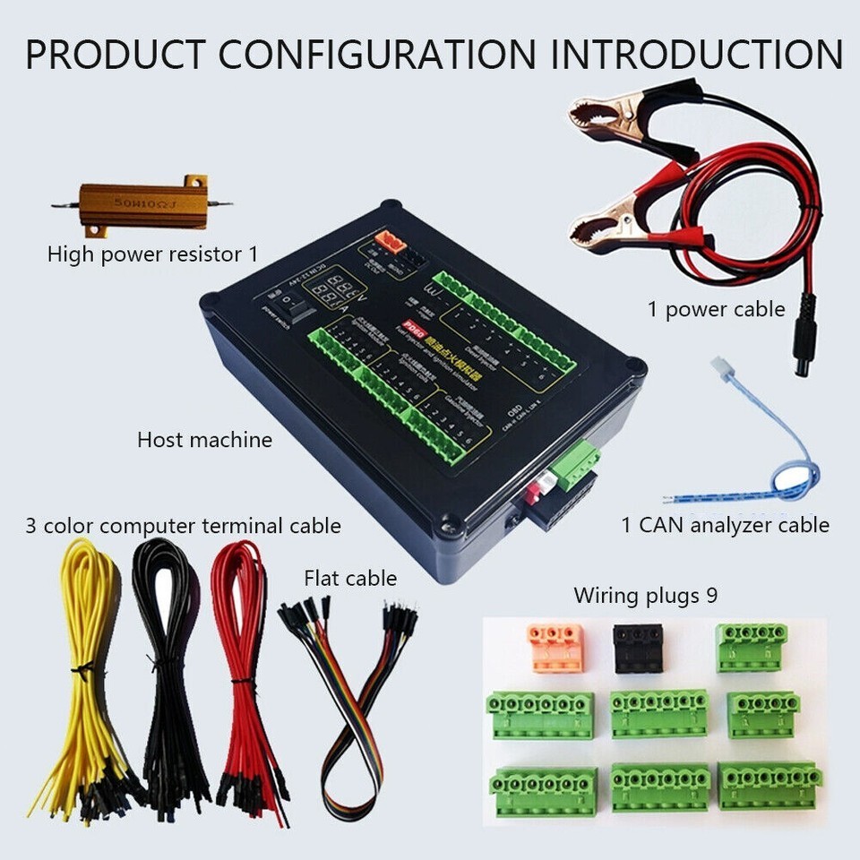Fuel Injection Ignition Simulator ECU Maintenance Platform Testing Device