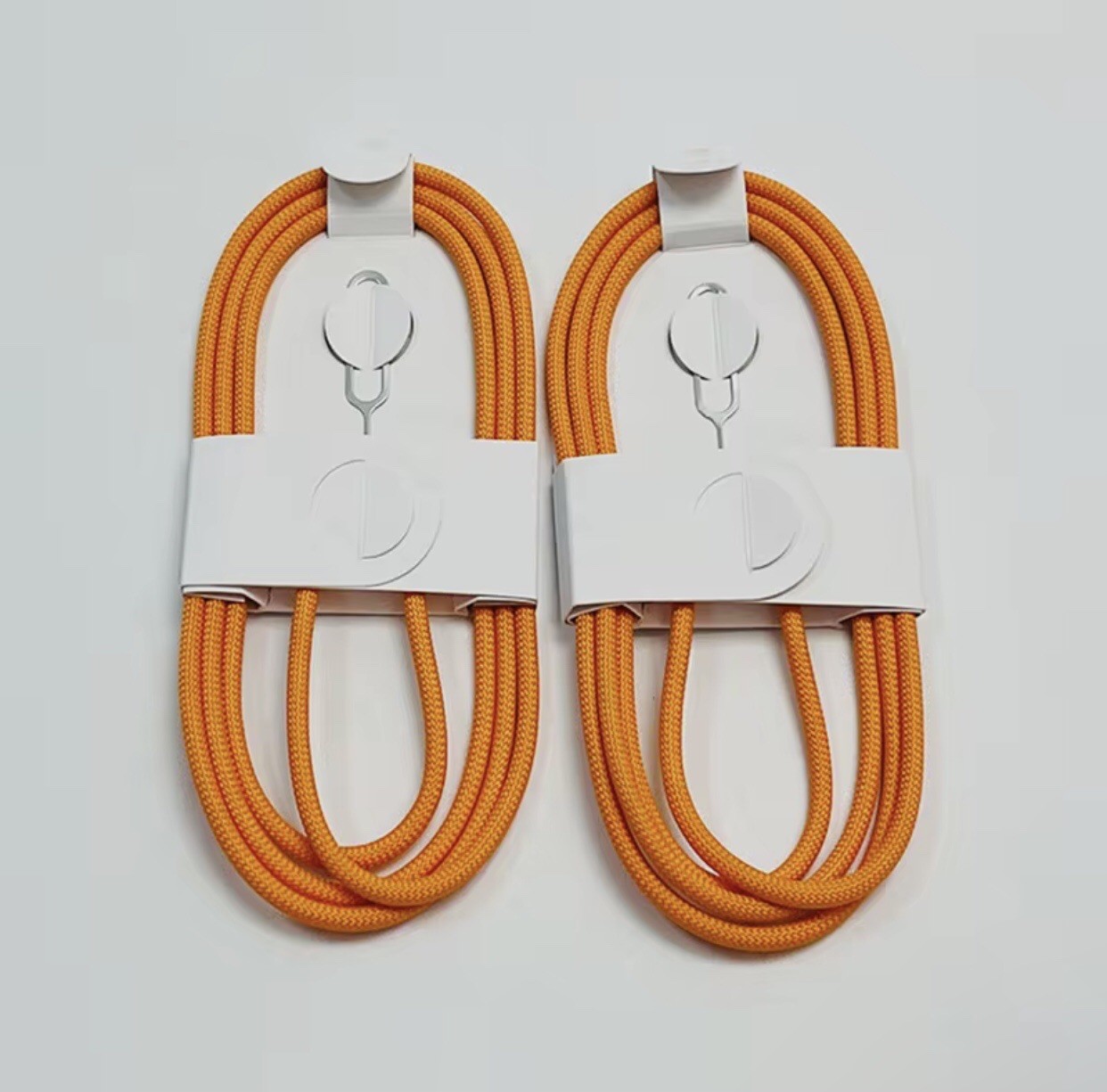 2x OEM iPhone 15 16 17 Pro Max Fast Charging USB Type C Cables Original Woven