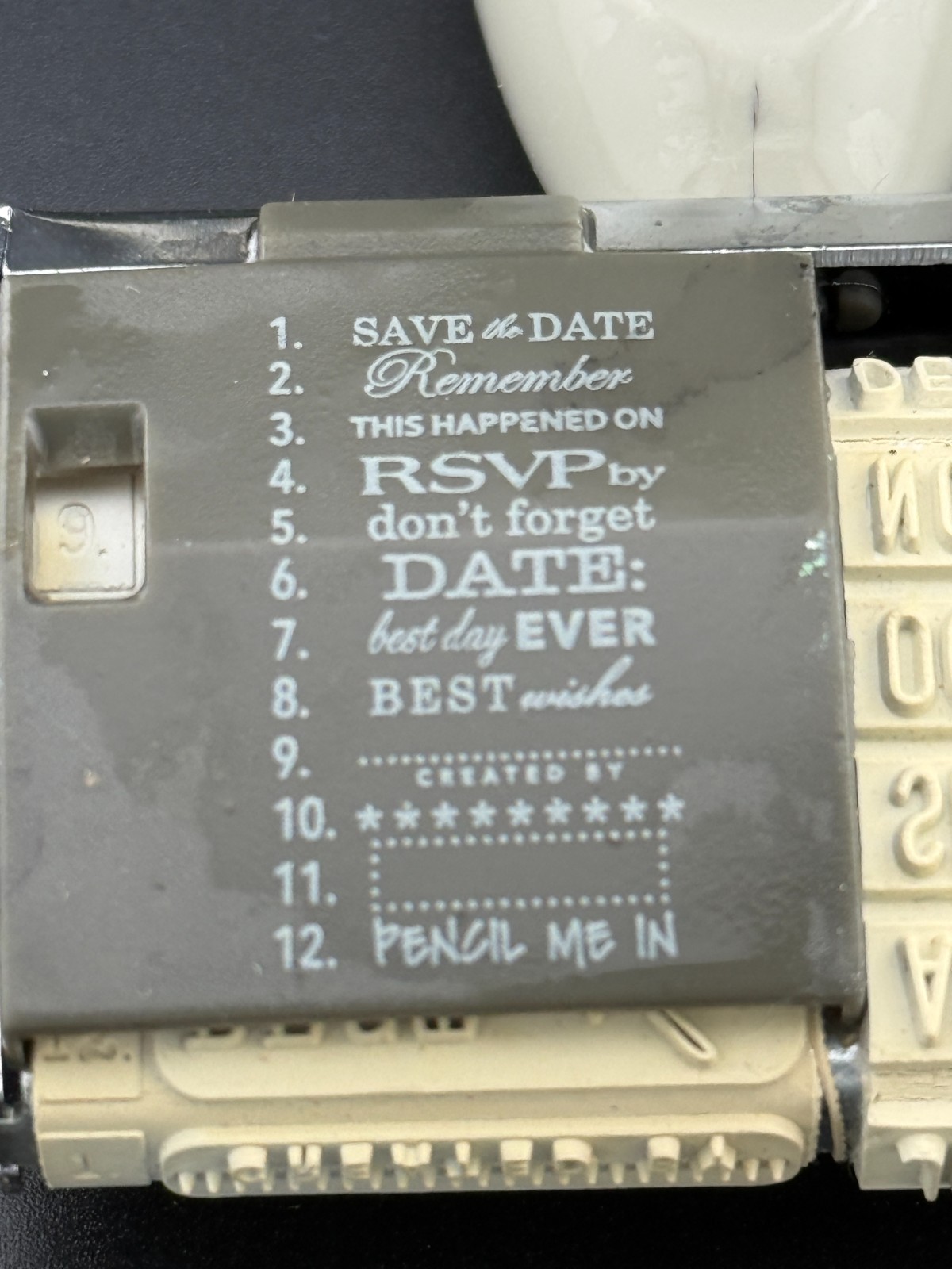 Stampin' Up! Remember This & That + Make Note Rotary Stamp Stamping Paper Craft